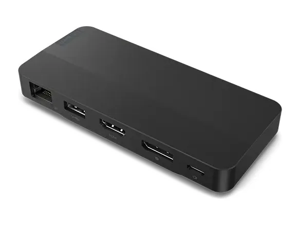 Lenovo USB-C Dual Display Travel Dock med HDMI och DisplayPort