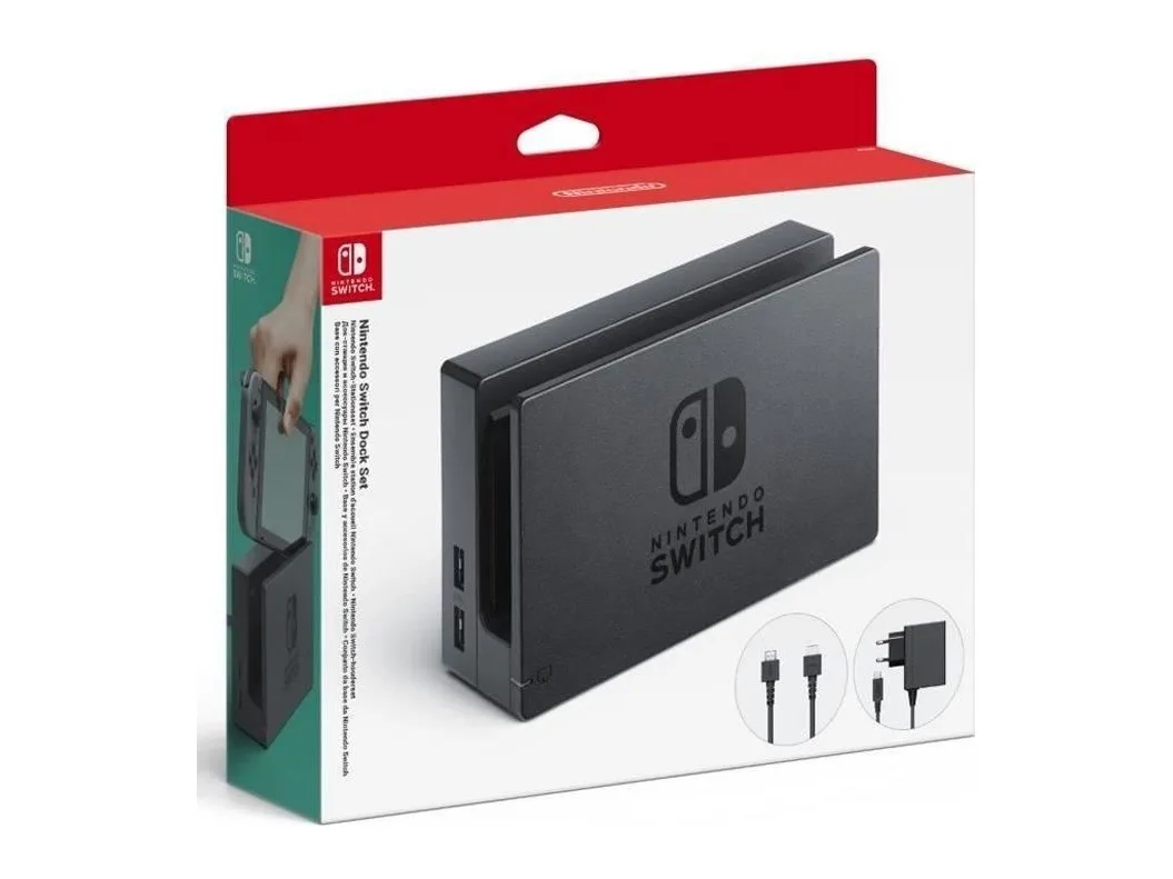 Nintendo Switch Dock Set – Docka, nätadapter och HDMI-kabel