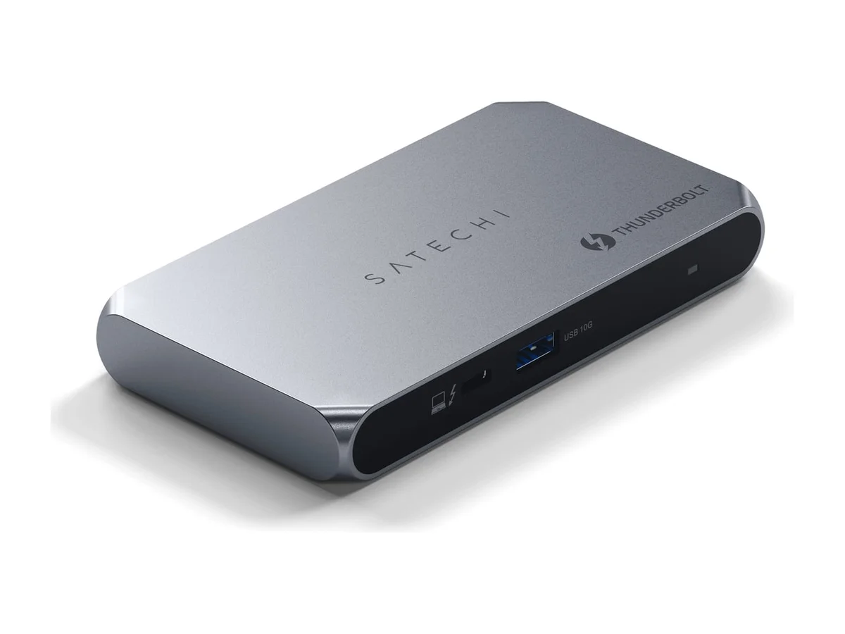 Satechi Thunderbolt 4 Slim Hub Pro i aluminium