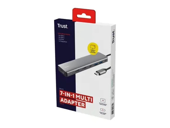 Trust Dalyx 7-in-1 USB-C Multiport Adapter