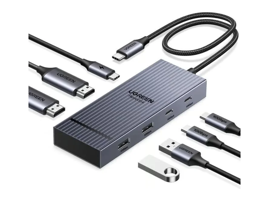 UGREEN Revodok Pro 207 med två HDMI-utgångar